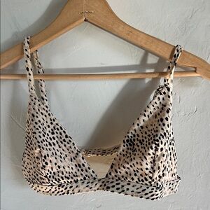 Hollister Spotted Print bikini top